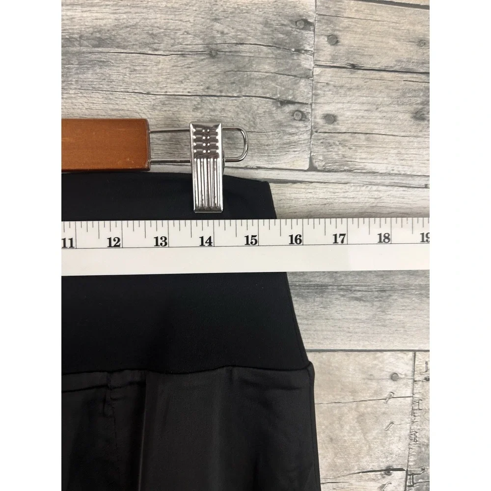 Cabi Women's Black Medium Satin Midi Skirt